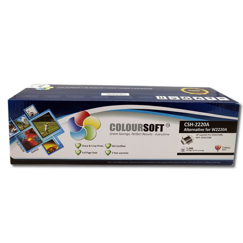 HP 222A (W2220A) Black Compatible Toner | ColourSoft
