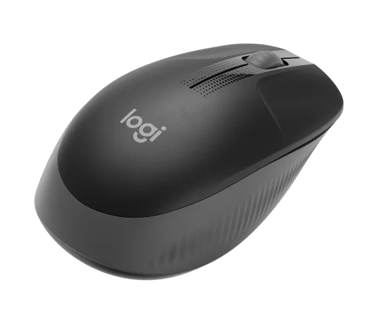 Logitech M190 Full-Size Wireless Mouse - Mid Grey - 910-005906