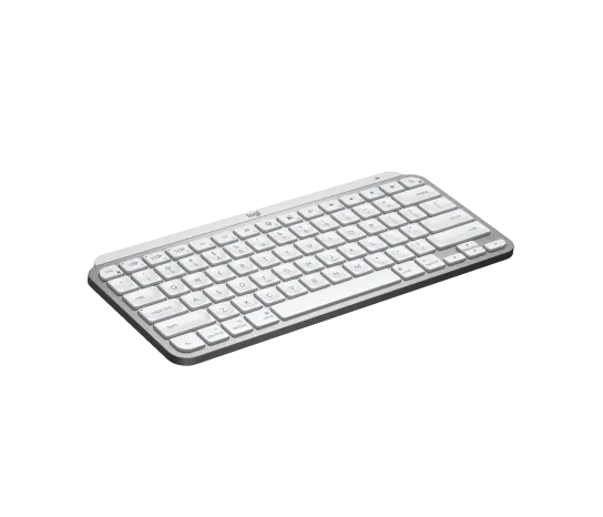 Logitech MX Keys Mini For Mac Bluetooth Illuminated Keyboard - Pale Gray