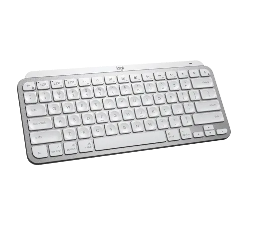Logitech MX Keys Mini For Mac Bluetooth Illuminated Keyboard - Pale Gray