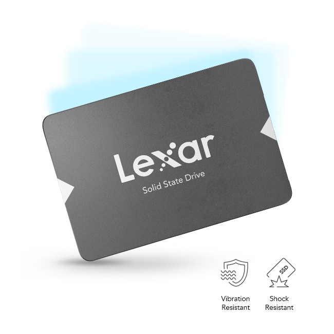 Lexar NS100 2.5” SATA Internal SSD – 512GB – LNS100-512RB