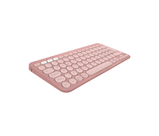 LOGITECH K380S Multi-Device Bluetooth Keyboard - TONAL ROSE - US INTL