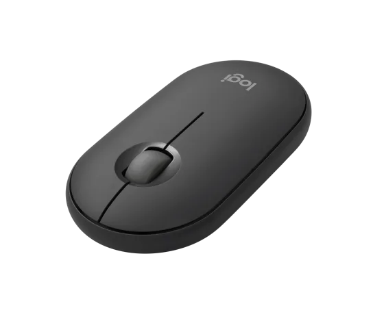 Logitech M350S Pebble 2 Bluetooth Mouse in Tonal Graphite - DONGLELESS