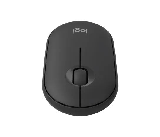 Logitech M350S Pebble 2 Bluetooth Mouse in Tonal Graphite - DONGLELESS