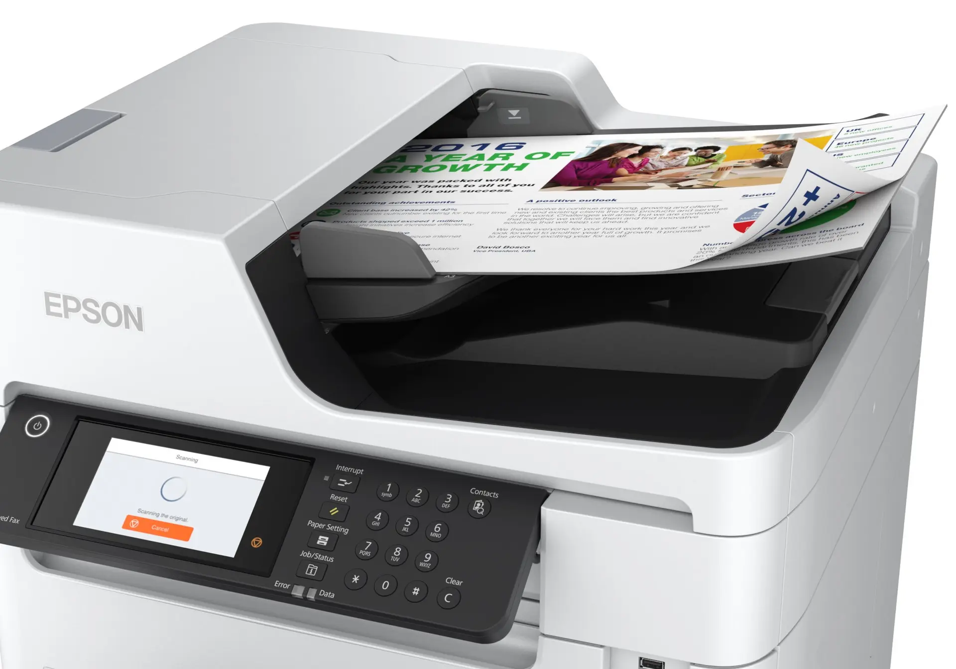Epson WorkForce Pro WF-C879RD3TWFC Business InkJet Printer
