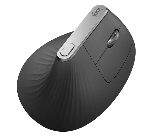 Logitech MX Vertical Ergonomic Bluetooth Mouse - Graphite