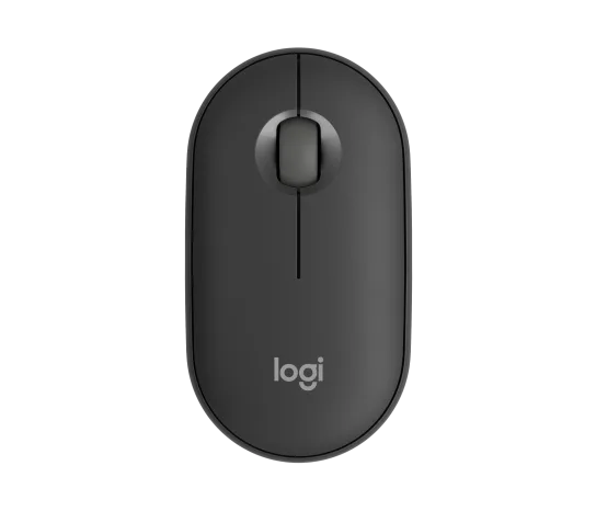 Logitech M350S Pebble 2 Bluetooth Mouse in Tonal Graphite - DONGLELESS